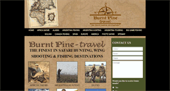 Desktop Screenshot of burntpine-travel.com